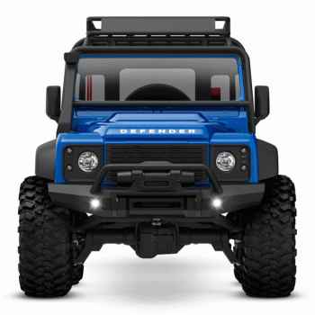 CARRO TRAXXAS 1/18 TRX-4M LAND ROVER DEFENDER CRAWLER RTR BLUE 97054-1