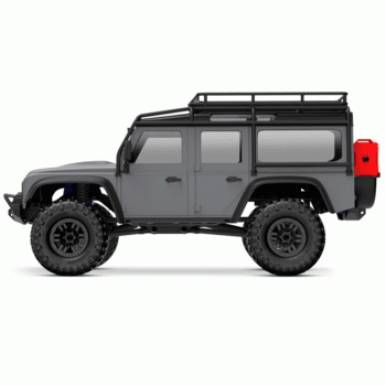 CARRO TRAXXAS 1/18 TRX-4M LAND ROVER DEFENDER CRAWLER RTR SLVR 97054-1