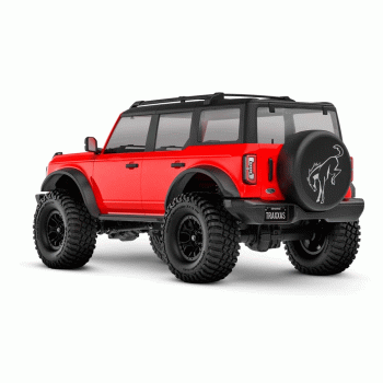 CARRO TRAXXAS 1/18 TRX-4M RTR 4WD BRONCO CRAWLE RED 970741