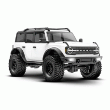 CARRO TRAXXAS 1/18 TRX-4M RTR 4WD BRONCO CRAWLE WHITE 970741