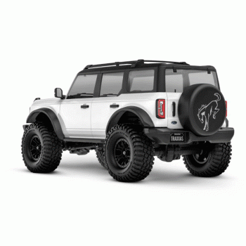 CARRO TRAXXAS 1/18 TRX-4M RTR 4WD BRONCO CRAWLE WHITE 970741