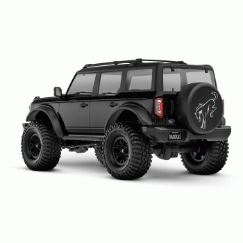 CARRO TRAXXAS 1/18 TRX-4M RTR 4WD BRONCO CRAWLE BLACK 970741