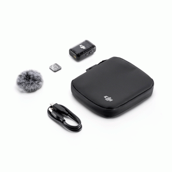 MICROFONE DIGITAL WIRELESS DJI MIC 2 TRANSMITTER (SHADOW BLACK)