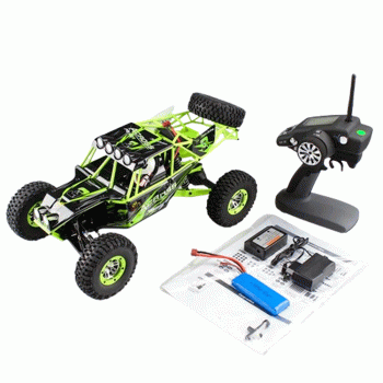 WLTOYS CAR 1/10 RC ACROSS WARRIOR 4WD ROCK-CLIMBING GREEN 10428