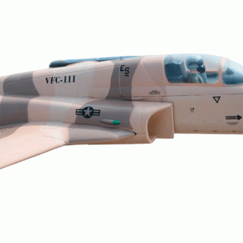 AVIAO FW F-5 TIGER II DESERT CAMO 80MM EDF JET (F5E) FJ20815P