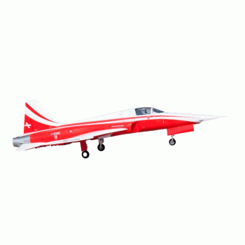 AVIAO FW F-5 TIGER II RED/WHITE 80MM EDF JET (F5E) FJ20825P