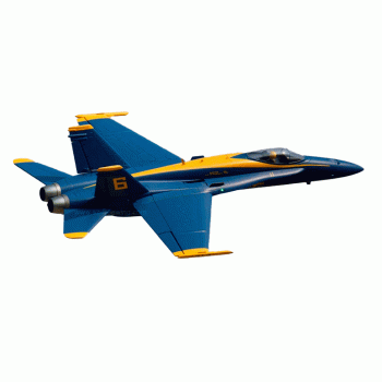 AVIAO FW F-18 90 PNP HORNET BLUE ANGELS 90MM EDF JET FJ31414P