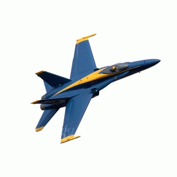 AVIAO FW F-18 90 PNP HORNET BLUE ANGELS 90MM EDF JET FJ31414P