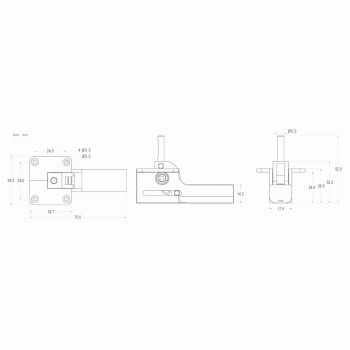 FW ELECTRONIC RETRACT 5.1MM DIAMETER SHAFTS (TYPE C) ET8401