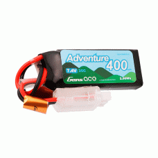 GENS ACE 7.4V 400MAH 35C 2S JST (FOR RC CRAWLER)