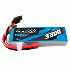 GENS ACE 14.8V 3300MAH 45C 4S G-TECH DEANS