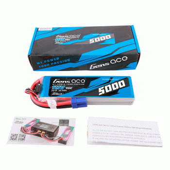 GENS ACE 11.1V 5000MAH 45C 3S EC5