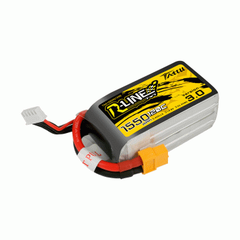 GENS ACE TATTU 14.8V 1550MAH 120C 4S R-LINE 3.0 XT60