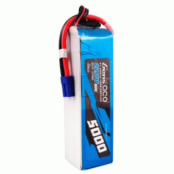 GENS ACE 22.2V 5000MAH 60C 6S G-TECH EC5