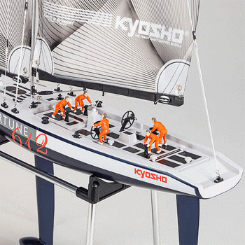 BARCO KYOSHO A VELA FORTUNE 612 III RTR YACHT (W/KT-431S) 40042S-B