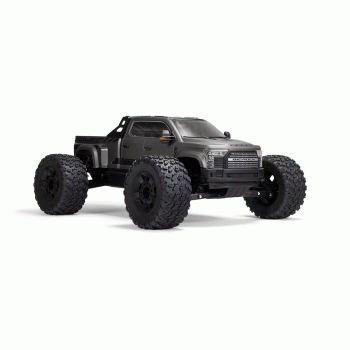 CARRO ARRMA 1/7 BIG ROCK 6S 4WD BLX MONSTER RTR GUNMETAL ARA7612T1