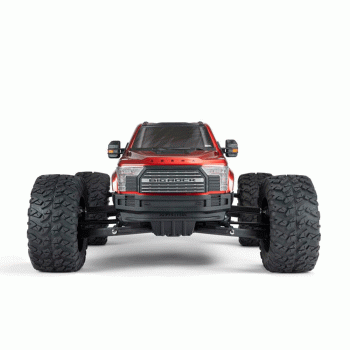 CARRO ARRMA 1/7 BIG ROCK 6S 4WD BLX MONSTER RTR RED ARA7612T2