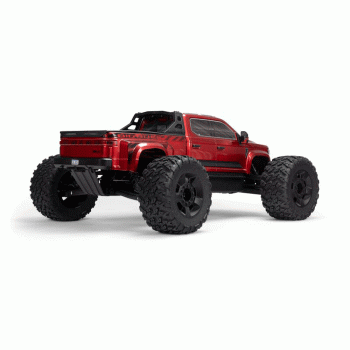 CARRO ARRMA 1/7 BIG ROCK 6S 4WD BLX MONSTER RTR RED ARA7612T2