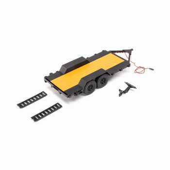 AXIAL ACC FLAT BED VEHICLE TRAILER FOR 1/24 SCX24 AXI00009