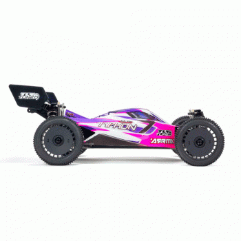 CARRO ARRMA 1/8 TLR TUNED TYPHON 4WD ROLLER BUGGY PINK/PURPLE ARA8306