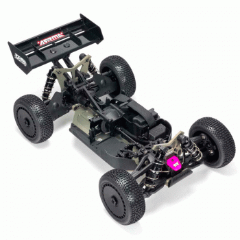CARRO ARRMA 1/8 TLR TUNED TYPHON 4WD ROLLER BUGGY PINK/PURPLE ARA8306