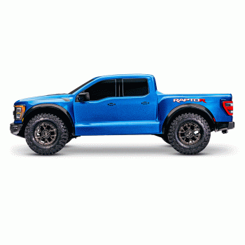 CARRO TRAXXAS 1/10 FORD F-150 RAPTOR R 3S 4WD TQI BLUE 101076-4