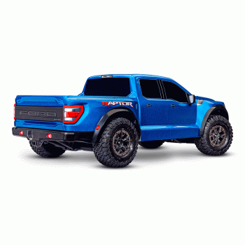 CARRO TRAXXAS 1/10 FORD F-150 RAPTOR R 3S 4WD TQI BLUE 101076-4