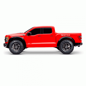 CARRO TRAXXAS 1/10 FORD F-150 RAPTOR R 3S 4WD TQI RED 101076-4