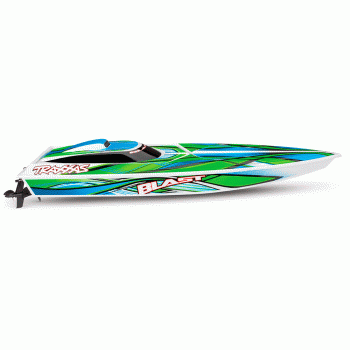 LANCHA TRAXXAS BLAST RACE BOAT RTR GREEN 38104-8