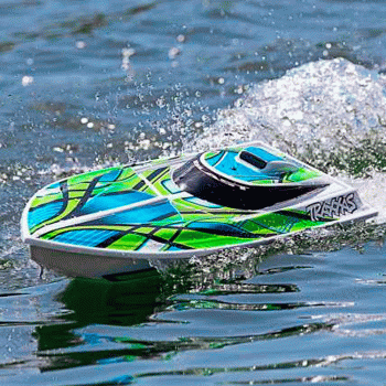 LANCHA TRAXXAS BLAST RACE BOAT RTR GREEN 38104-8