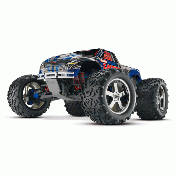 CARRO TRAXXAS 1/10 T-MAXX 3.3 RTR 4WD TSM TQI BLUE 49077-3