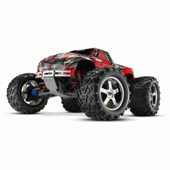 CARRO TRAXXAS 1/10 T-MAXX 3.3 RTR 4WD TSM TQI RED 49077-3