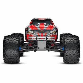 CARRO TRAXXAS 1/10 T-MAXX 3.3 RTR 4WD TSM TQI RED 49077-3