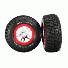 RODA TRAXXAS BFGOODRICH MUD-TERRAIN KM2 RED PAR (SLAYER PRO) 5975A