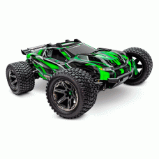 CARRO TRAXXAS 1/10 RUSTLER 4WD ULTIMATE BLX TQI GREEN 67097-4