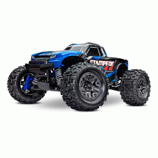 CARRO TRAXXAS 1/10 STAMPEDE 4WD BLX TQ BLUE 67154-4