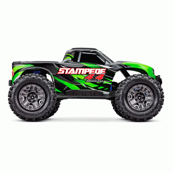 CARRO TRAXXAS 1/10 STAMPEDE 4WD BLX TQ GREEN 67154-4