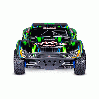 CARRO TRAXXAS 1/10 SLASH 4WD BLX TQ GREEN 68154-4