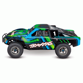 CARRO TRAXXAS 1/10 SLASH 4WD ULTIMATE BLX TSM GREEN 68277-4