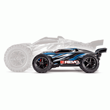 CARRO TRAXXAS 1/16 E-REVO 4WD RTR BRUSHED TQ BLUE 71054-8