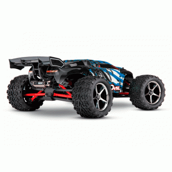 CARRO TRAXXAS 1/16 E-REVO VXL 4WD BLX RTR TSM TQI BLUE 71076-8