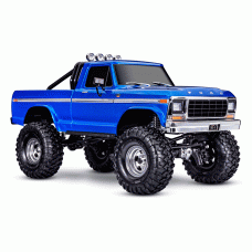 CARRO TRAXXAS 1/10 TRX-4 FORD 79 F-150 RANGER XLT TQI BLUE 92046-4