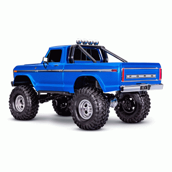 CARRO TRAXXAS 1/10 TRX-4 FORD 79 F-150 RANGER XLT TQI BLUE 92046-4