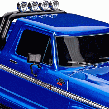 CARRO TRAXXAS 1/10 TRX-4 FORD 79 F-150 RANGER XLT TQI BLUE 92046-4