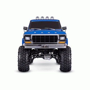 CARRO TRAXXAS 1/10 TRX-4 FORD 79 F-150 RANGER XLT TQI BLUE 92046-4