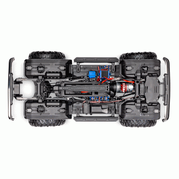 CARRO TRAXXAS 1/10 TRX-4 CHEYENNE 79 K10 CRAWLER TQI BLACK 92056-4