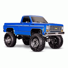 CARRO TRAXXAS 1/10 TRX-4 CHEYENNE 79 K10 CRAWLER TQI BLUE 92056-4