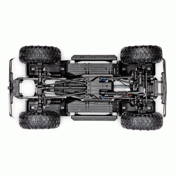 CARRO TRAXXAS 1/10 TRX-4 CHEYENNE 79 K10 CRAWLER TQI BLUE 92056-4