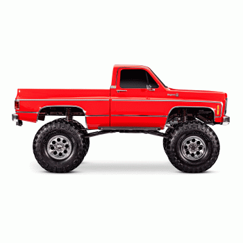 CARRO TRAXXAS 1/10 TRX-4 CHEYENNE 79 K10 CRAWLER TQI RED 92056-4