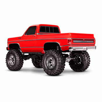 CARRO TRAXXAS 1/10 TRX-4 CHEYENNE 79 K10 CRAWLER TQI RED 92056-4